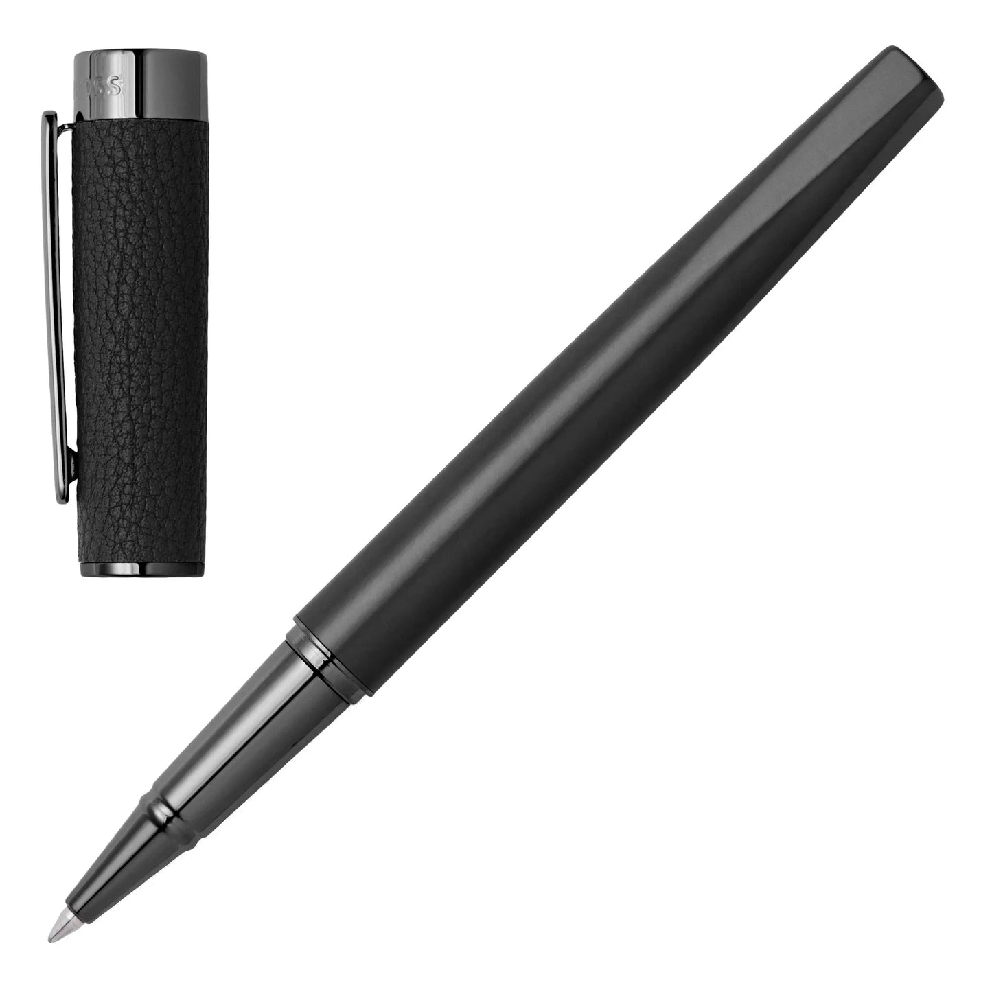 HUGO BOSS HSU3895A Στυλό Corium Black Rollerball Pen Hugo Boss