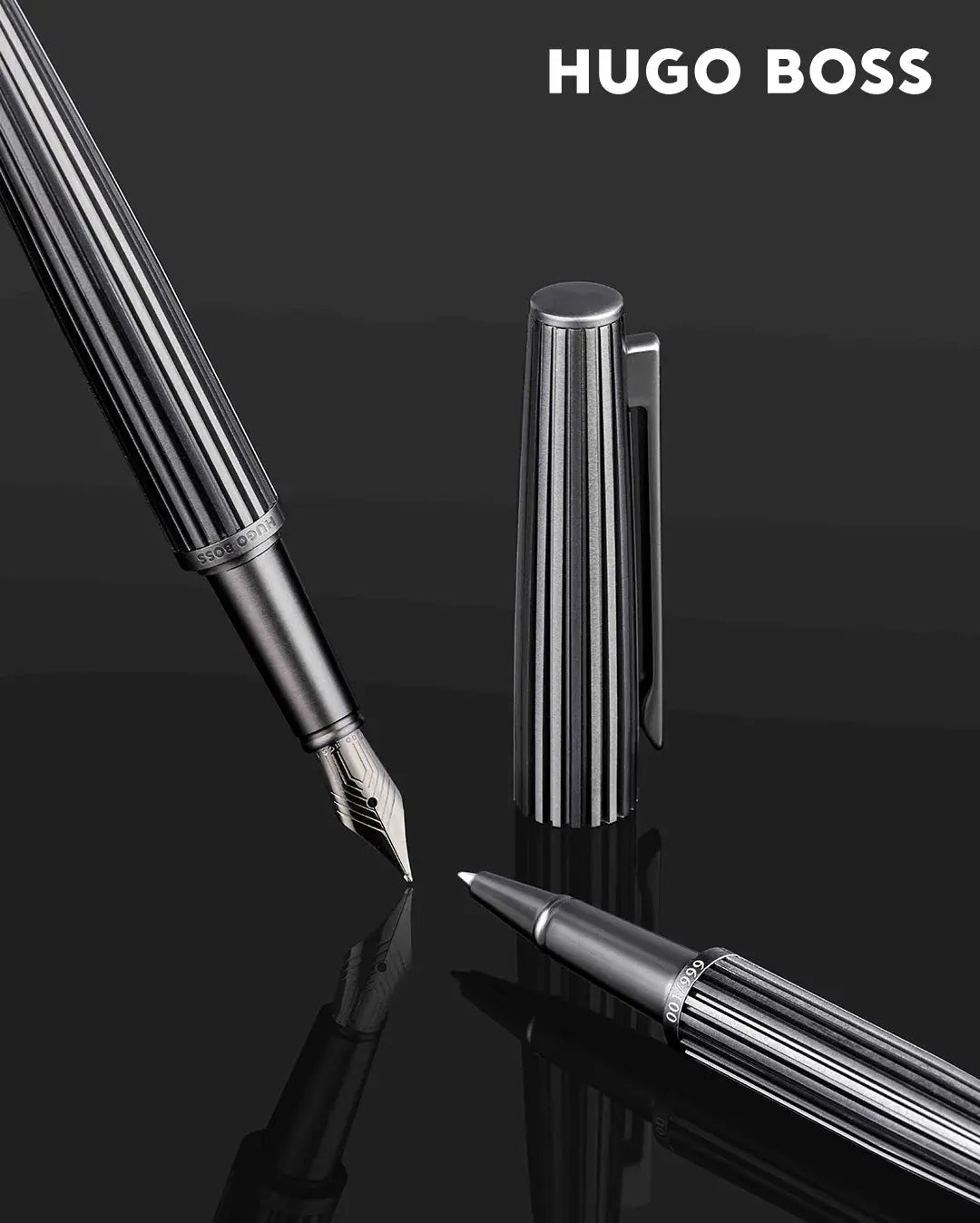 HUGO BOSS HSV3472D Στυλό Nitor Gun Fountain Pen Limited Edition Hugo Boss