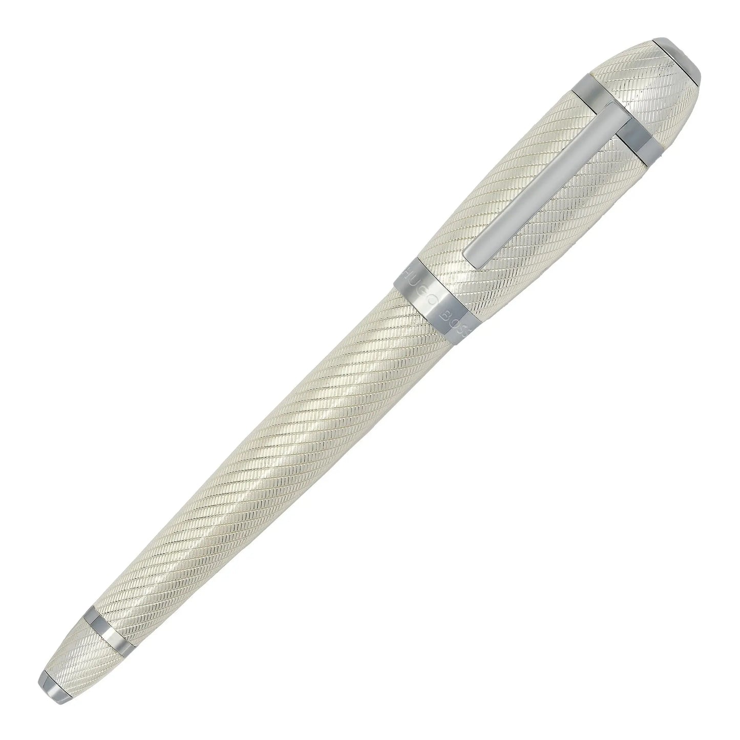 HUGO BOSS HSW4454C Πένα Arc Futurist Silver Fountain Pen Hugo Boss