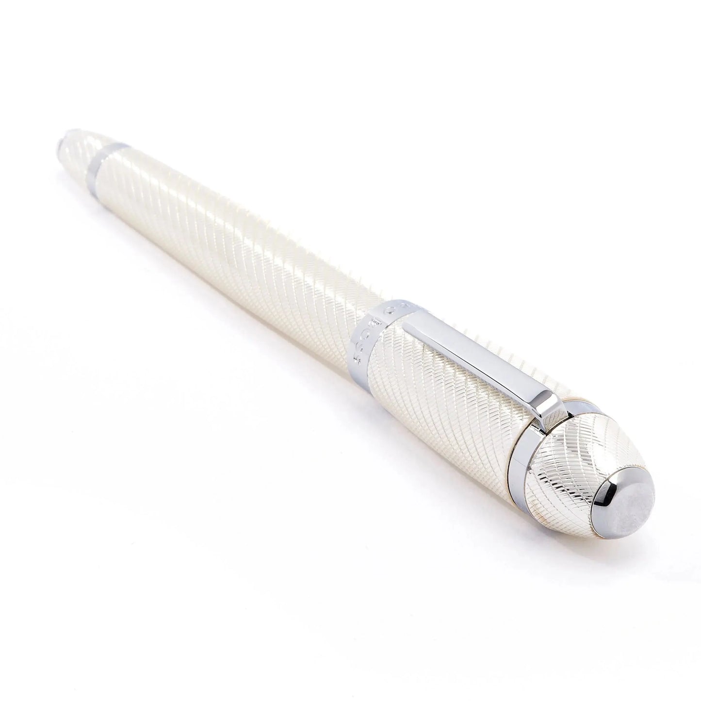 HUGO BOSS HSW4454C Πένα Arc Futurist Silver Fountain Pen Hugo Boss
