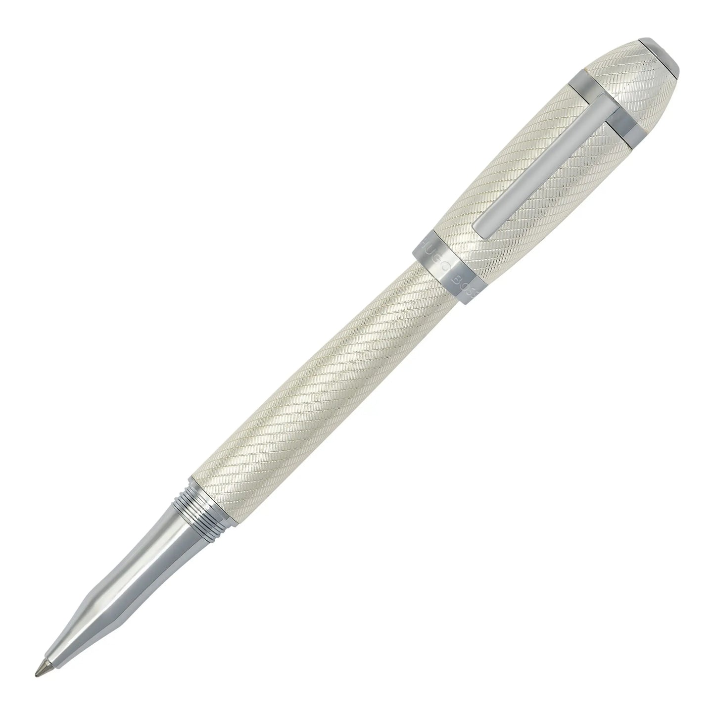 HUGO BOSS HSW4455C Στυλό Arc Futurist Silver Rollerball Pen Hugo Boss