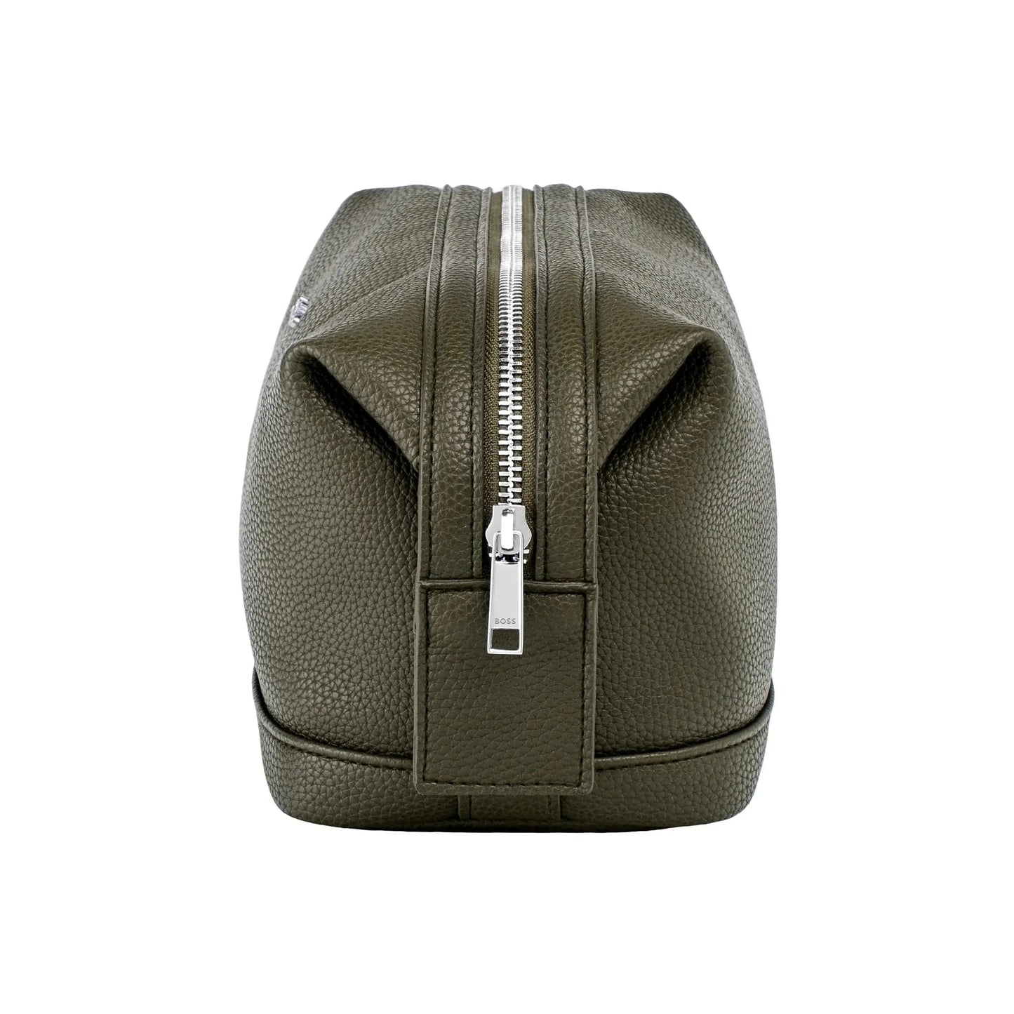 HUGO BOSS HTC518T Νεσεσέρ Classic Grained Khaki Dressing Case