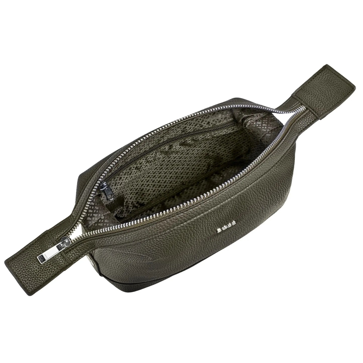 HUGO BOSS HTC518T Νεσεσέρ Classic Grained Khaki Dressing Case