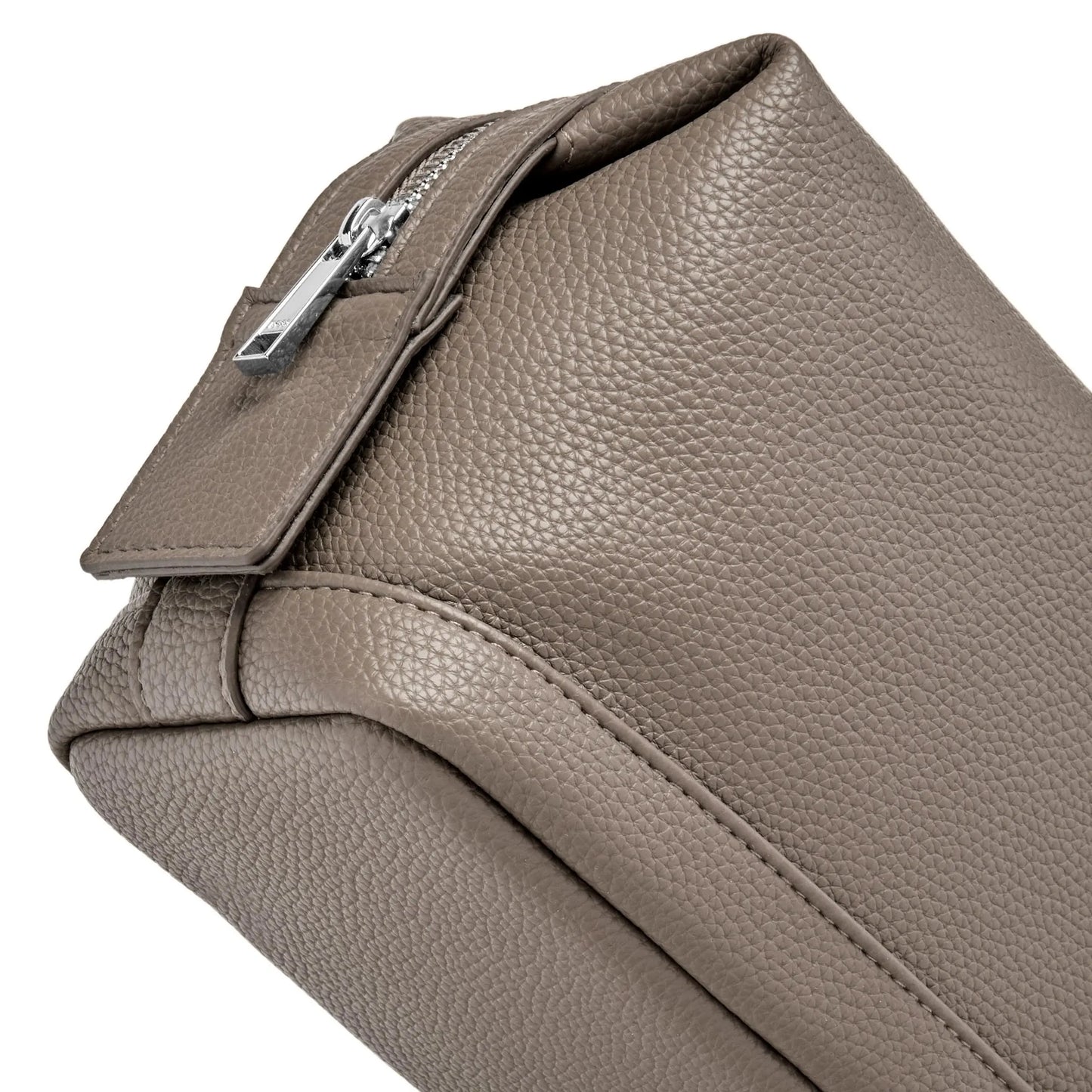 HUGO BOSS HTC518Z Νεσεσέρ Classic Grained Taupe Dressing Case