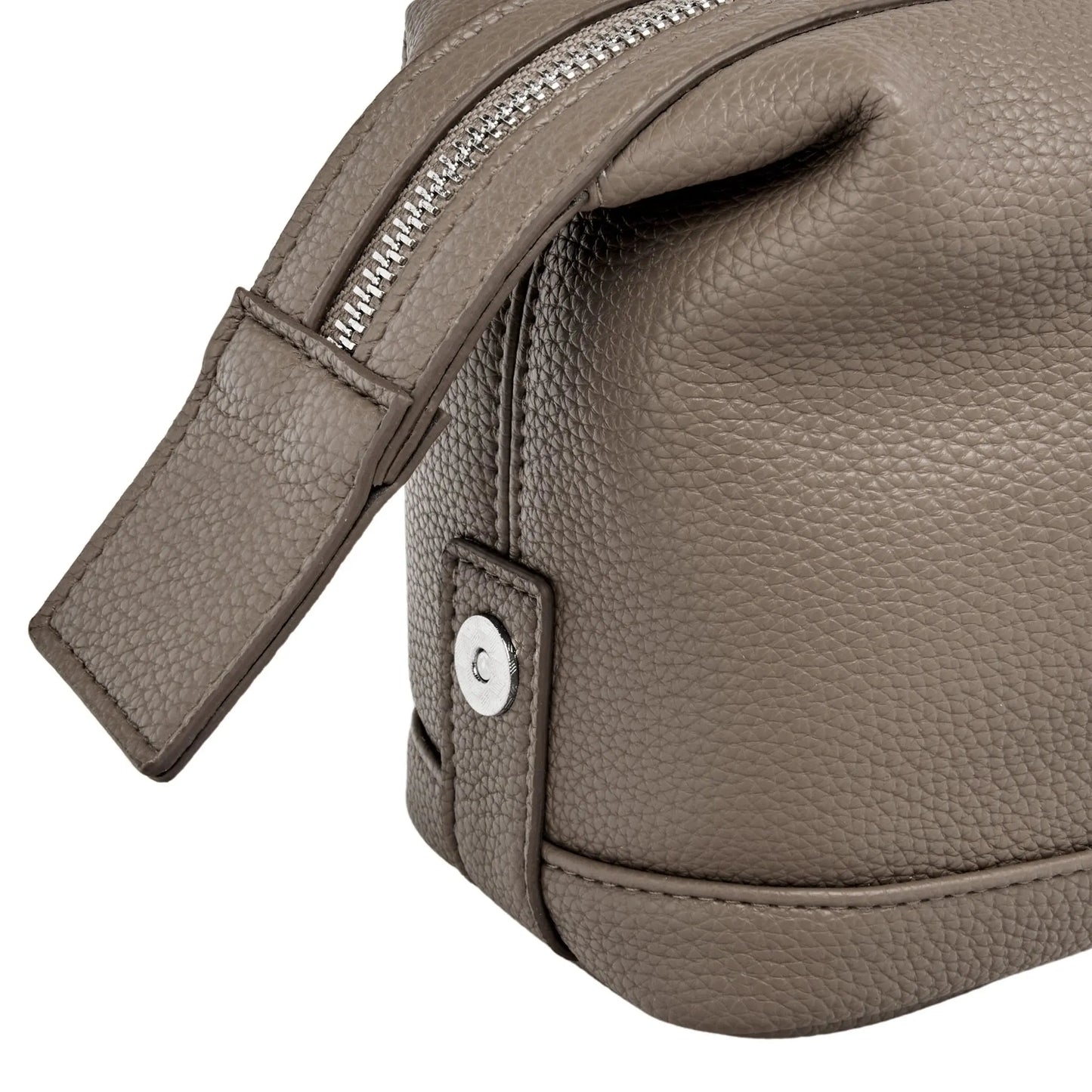 HUGO BOSS HTC518Z Νεσεσέρ Classic Grained Taupe Dressing Case