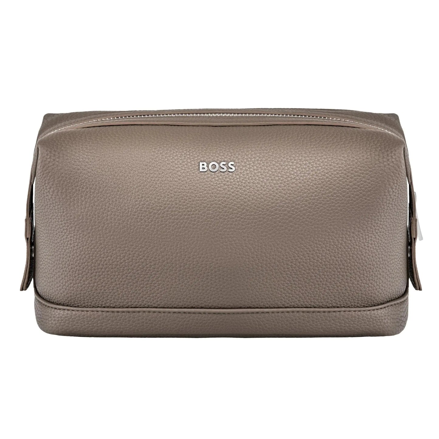 HUGO BOSS HTC518Z Νεσεσέρ Classic Grained Taupe Dressing Case