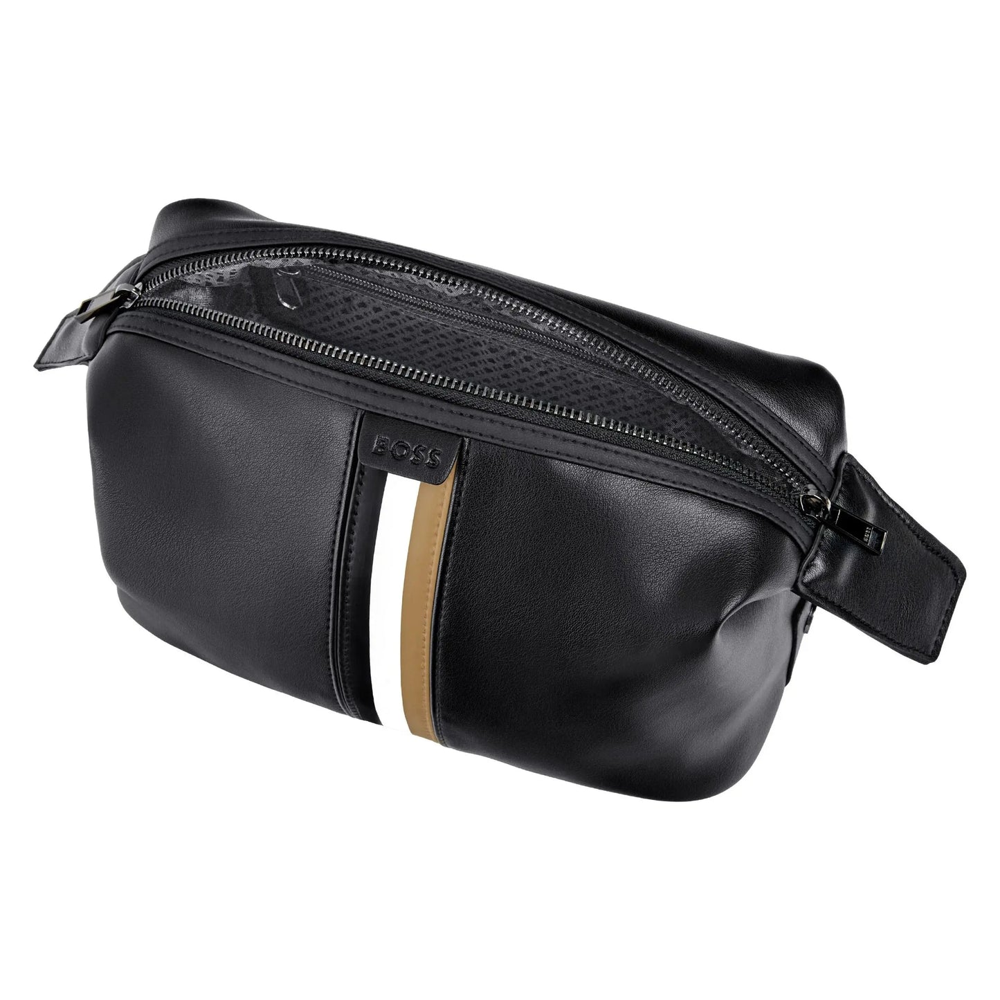 HUGO BOSS HTC521A Νεσεσέρ Iconic Black Dressing Case