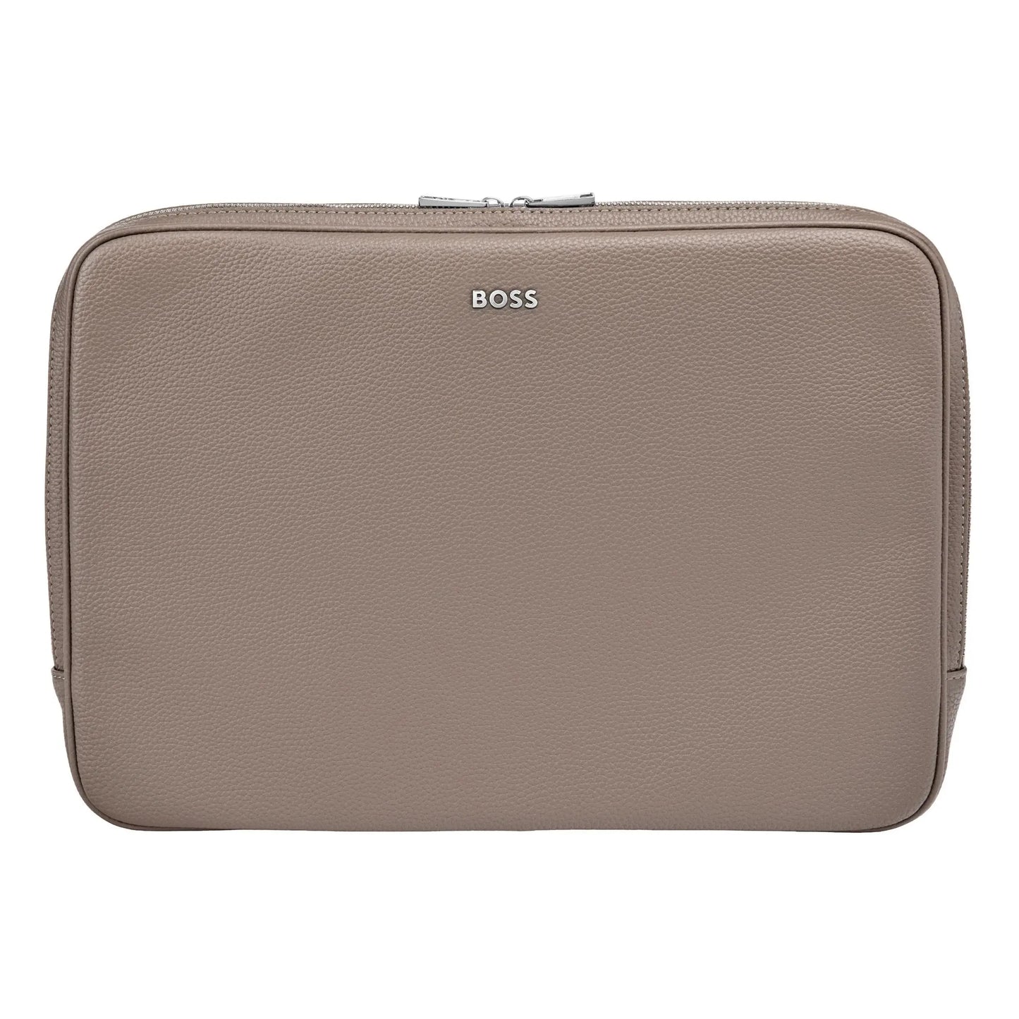 HUGO BOSS HTL518Z Laptop Bag Classic Grained Taupe
