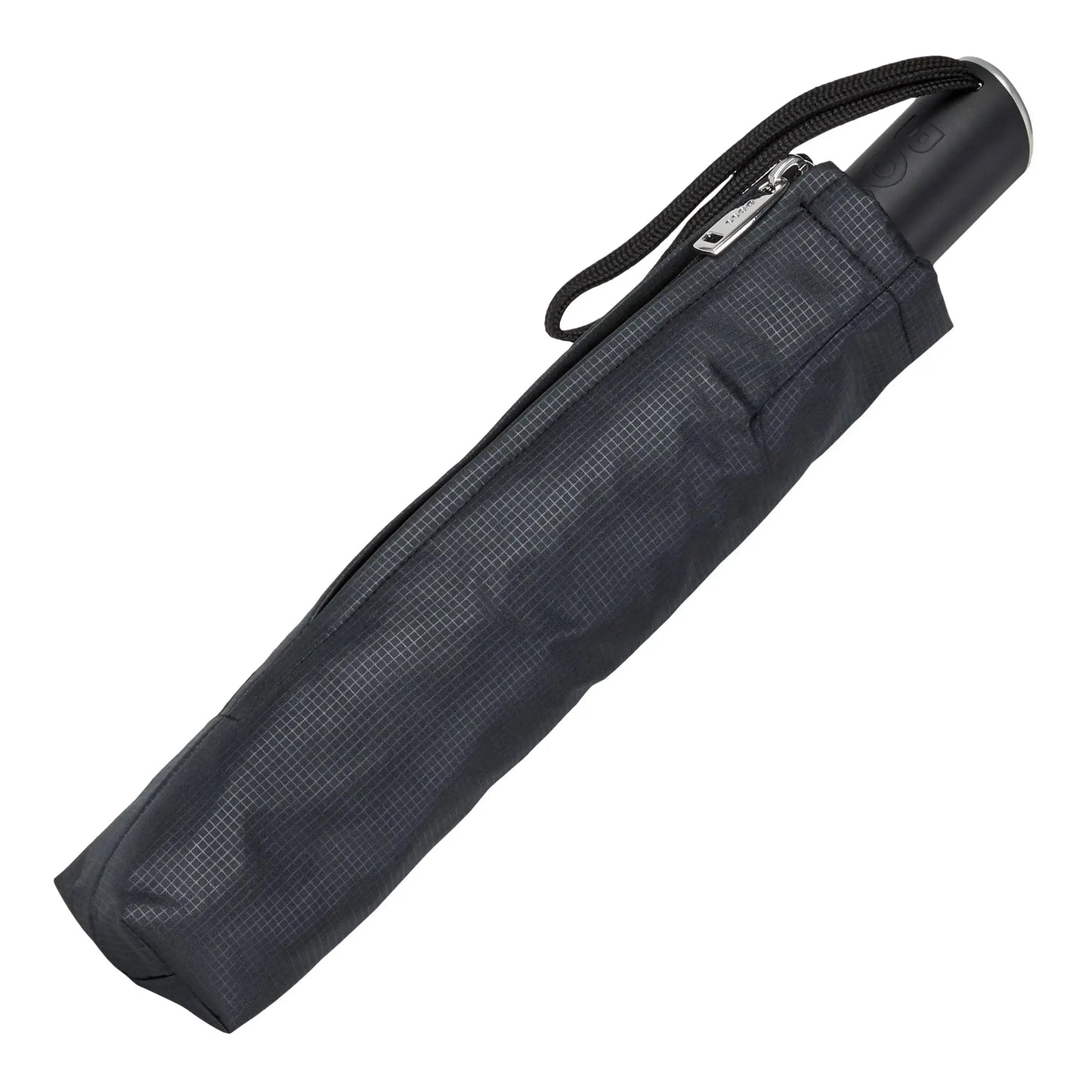 HUGO BOSS HUF304A Ομπρέλα Pocket umbrella Loop Black Umbrella