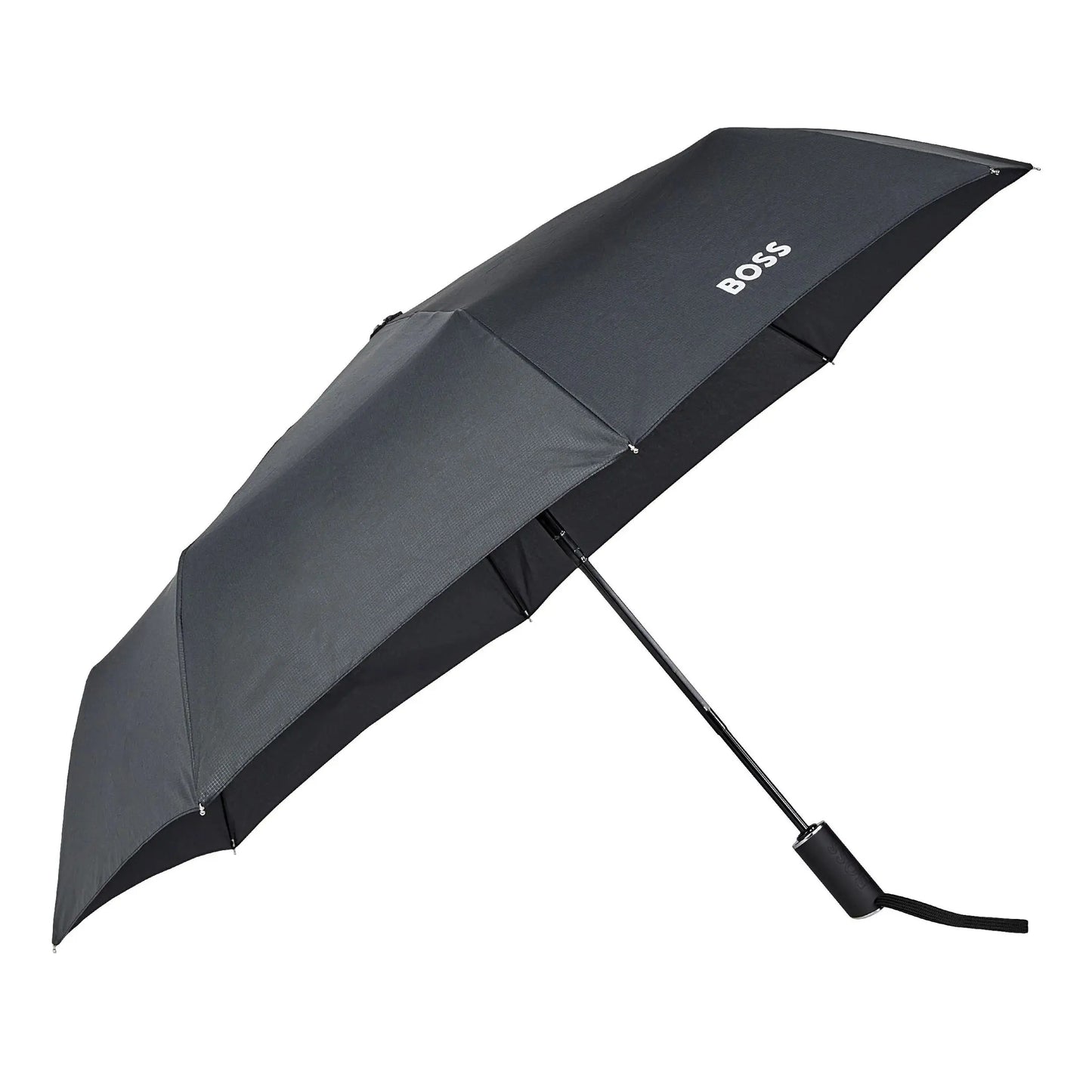 HUGO BOSS HUF304A Ομπρέλα Pocket umbrella Loop Black Umbrella
