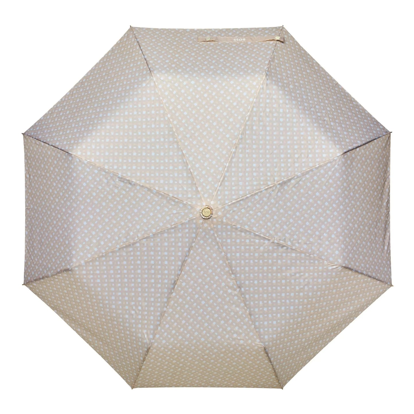 HUGO BOSS HUF310X Ομπρέλα Αυτόματη Pocket Monogramme Nude Umbrella Hugo Boss