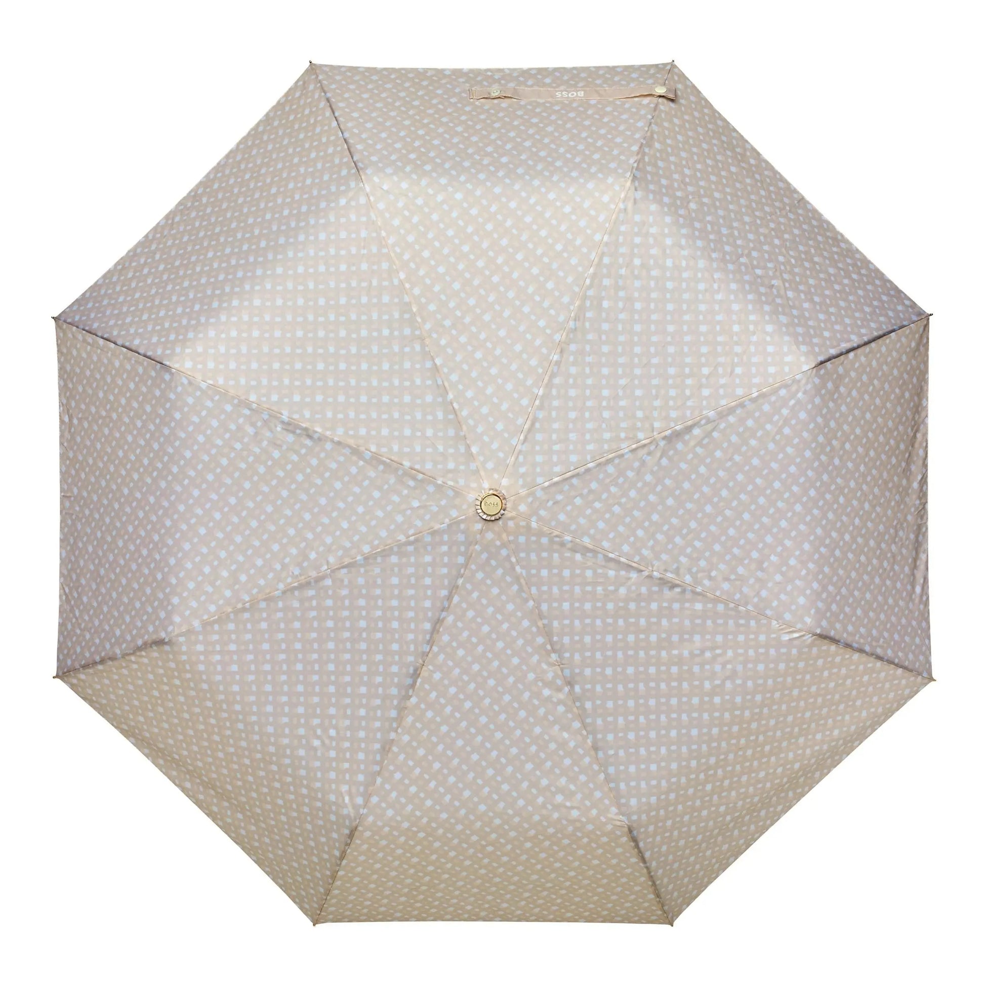 HUGO BOSS HUF310X Ομπρέλα Αυτόματη Pocket Monogramme Nude Umbrella Hugo Boss