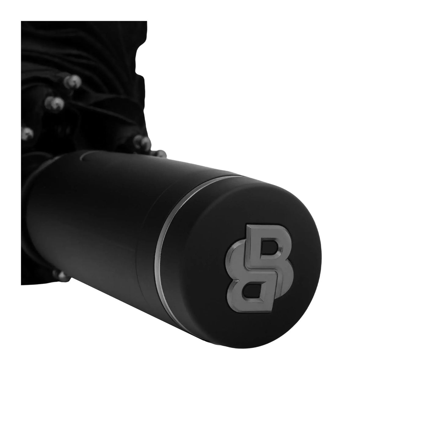 HUGO BOSS HUF520D Ομπρέλα Pocket Double B Black & Gun Umbrella