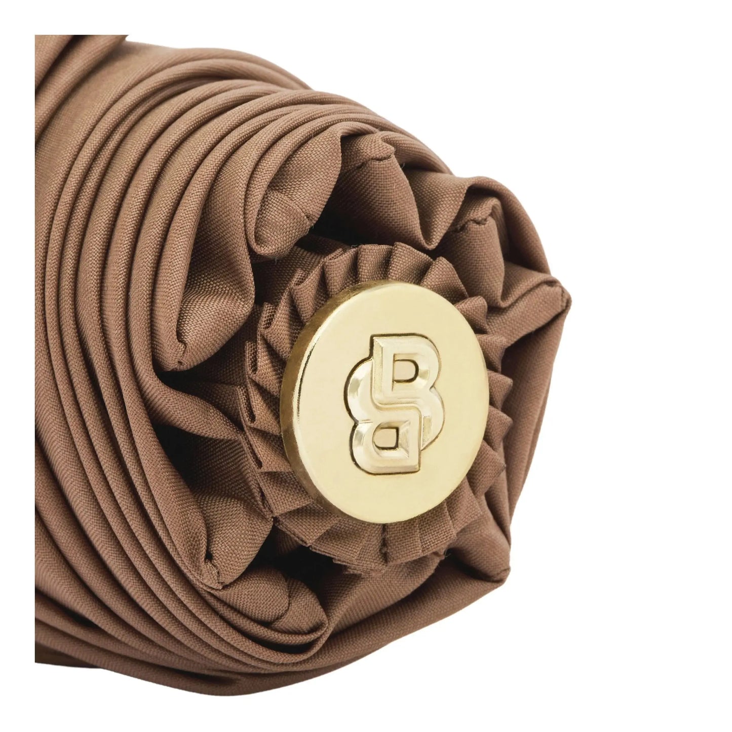 HUGO BOSS HUF520X Ομπρέλα Pocket Double B Camel Umbrella
