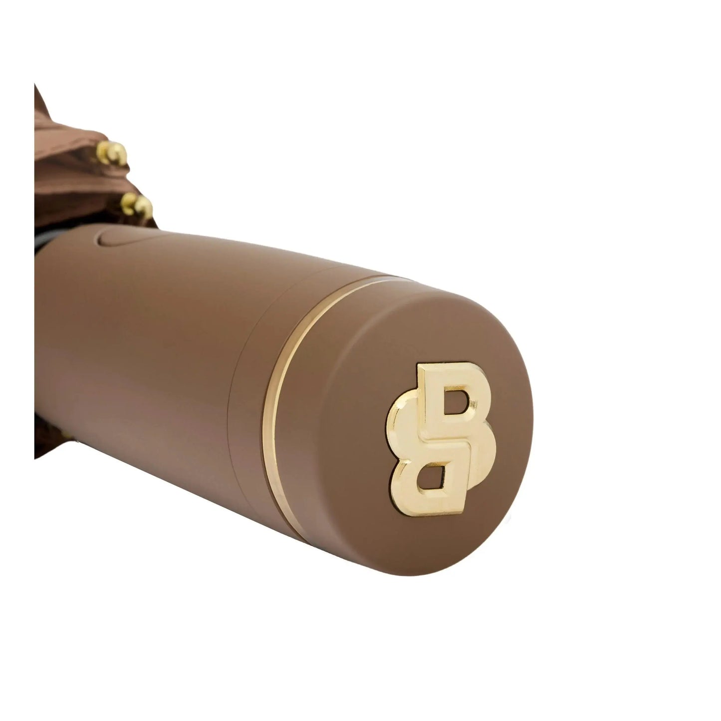 HUGO BOSS HUF520X Ομπρέλα Pocket Double B Camel Umbrella