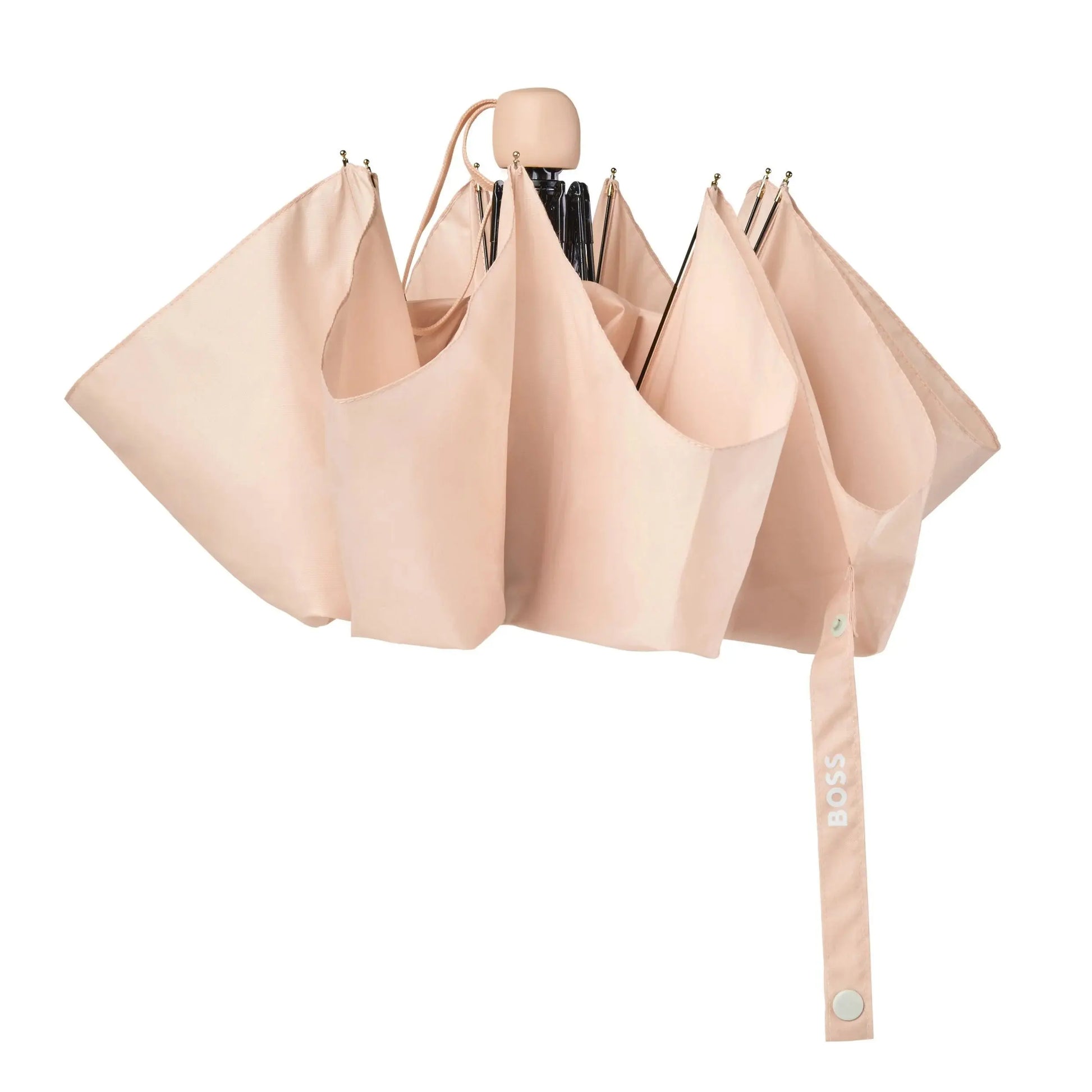 HUGO BOSS HUG311X Ομπρέλα Αυτόματη Umbrella Mini Triga Nude Hugo Boss