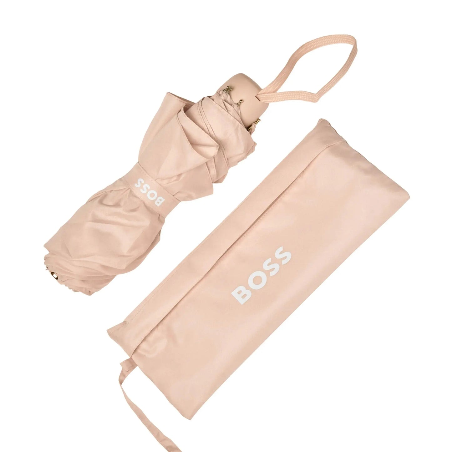 HUGO BOSS HUG311X Ομπρέλα Αυτόματη Umbrella Mini Triga Nude Hugo Boss