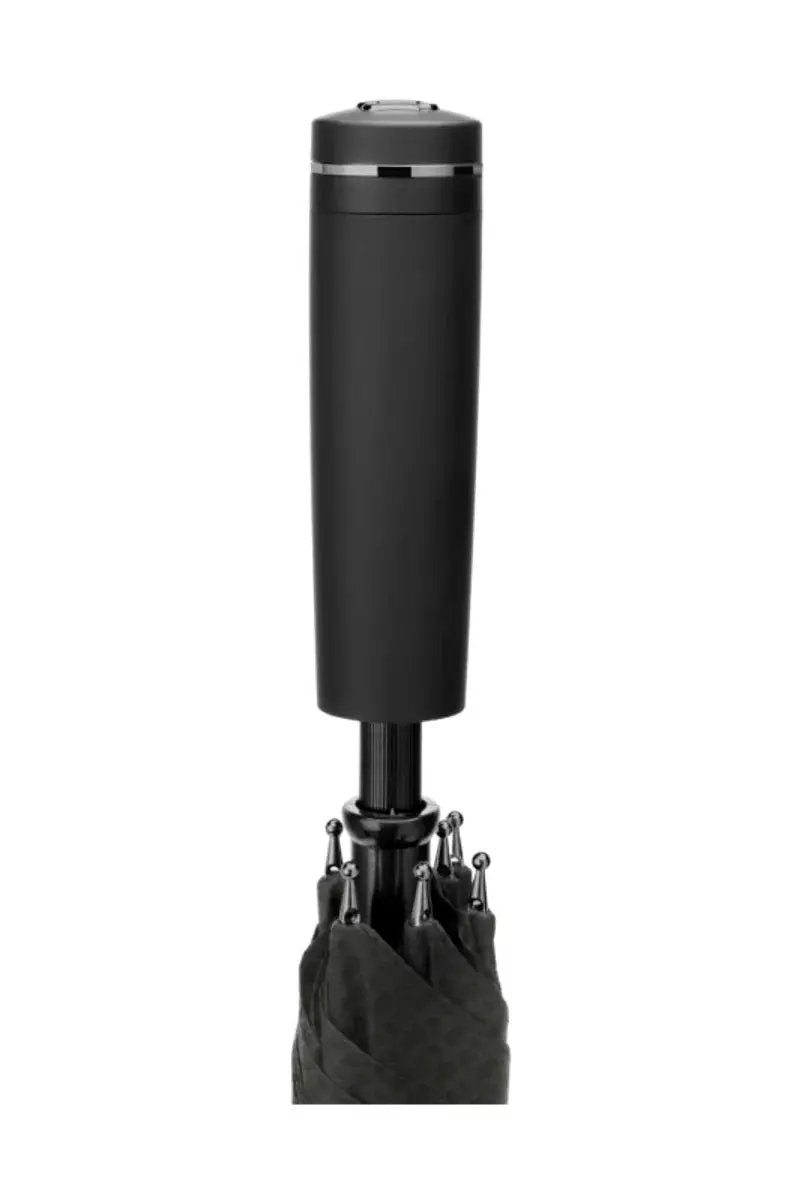 HUGO BOSS HUN520D Ομπρέλα Double B Black & Gun Umbrella Hugo Boss