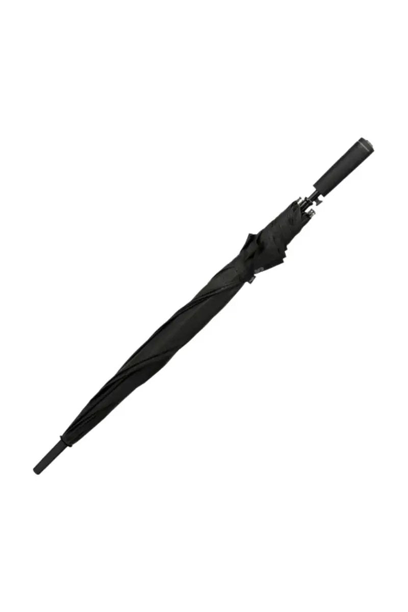 HUGO BOSS HUN520D Ομπρέλα Double B Black & Gun Umbrella Hugo Boss