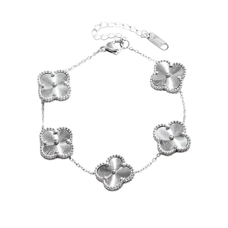 N00965G Riviera Stainless Steel Bracelet with Zirconia
