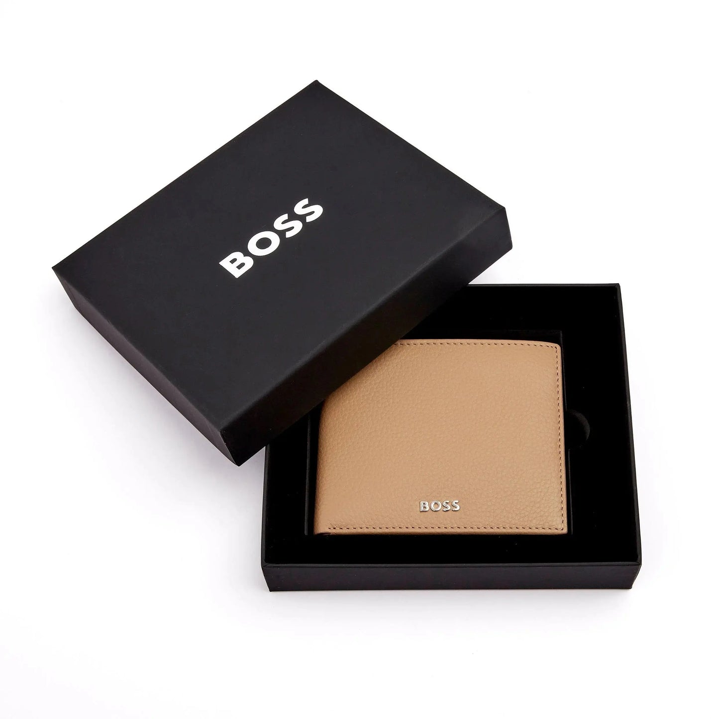 HUGO BOSS HLN416X Πορτοφόλι Classic Grained Camel Wallet