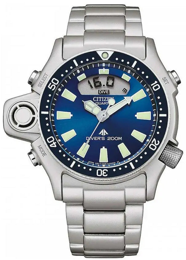 Citizen JP2000-67L Promaster Aqualand Divers Stainless Steel Bracelet