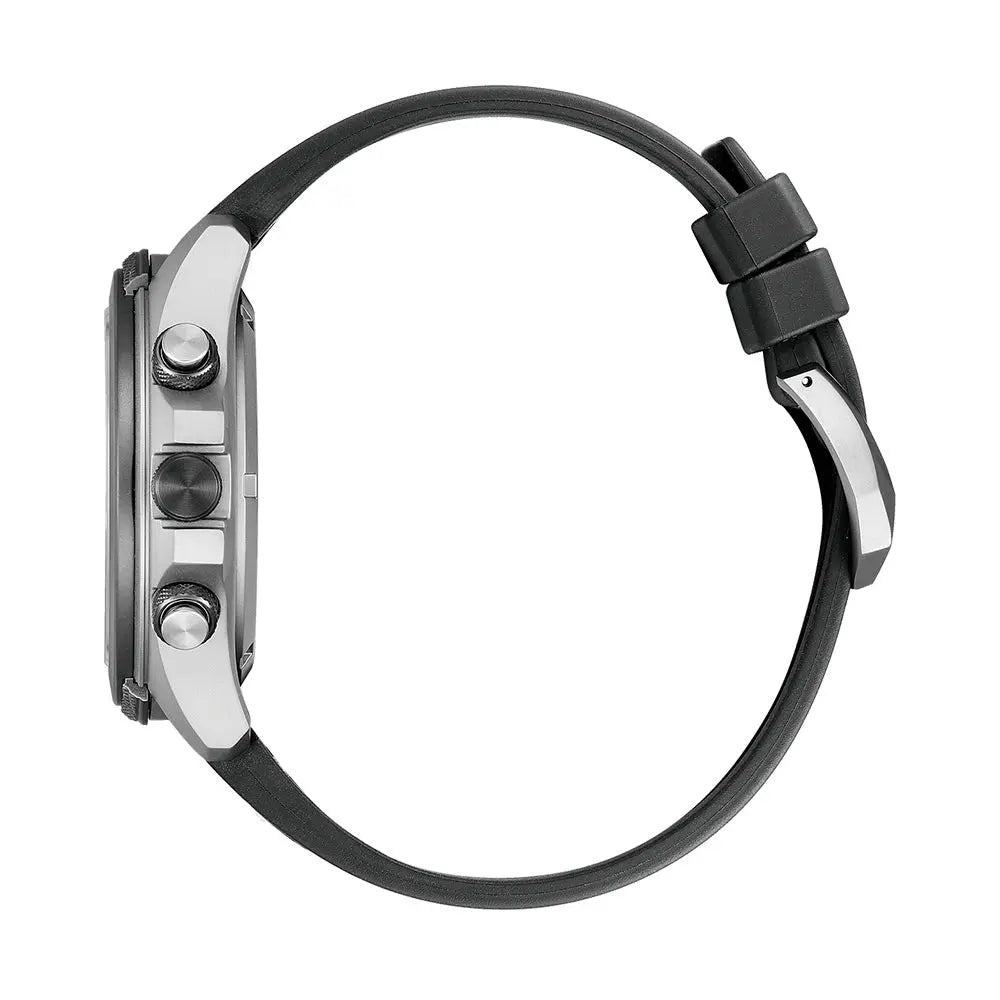 Citizen JV1007-07E Promaster Land Eco Drive Chronograph Black Rubber Strap