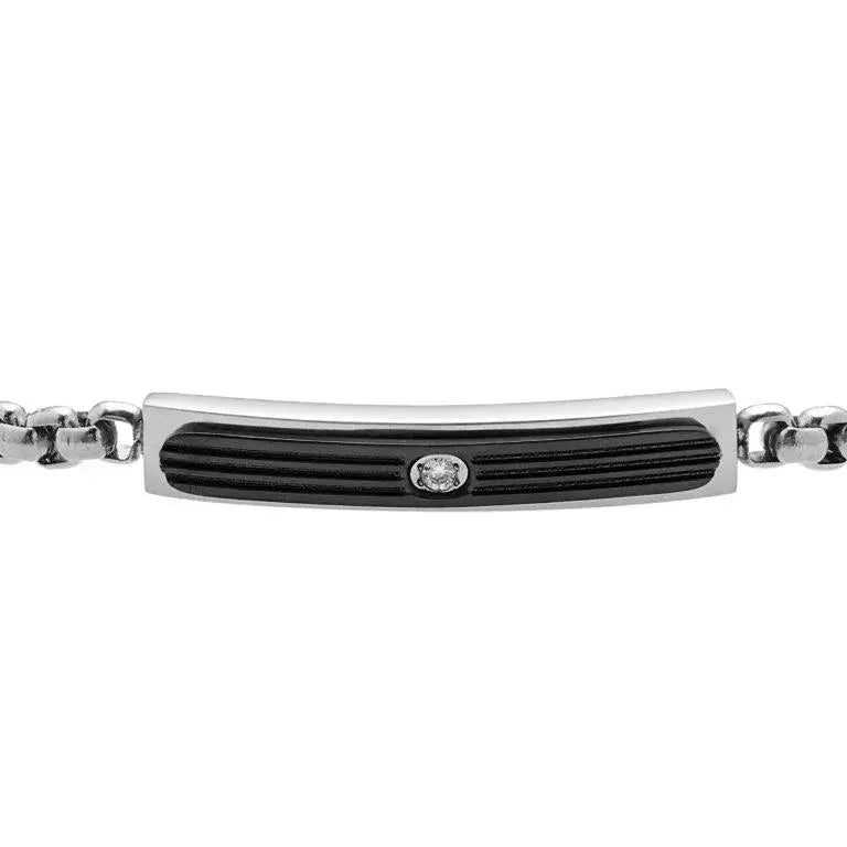 U.S. POLO JW9312BR Ανδρικό Βραχιόλι Από Ατσάλι