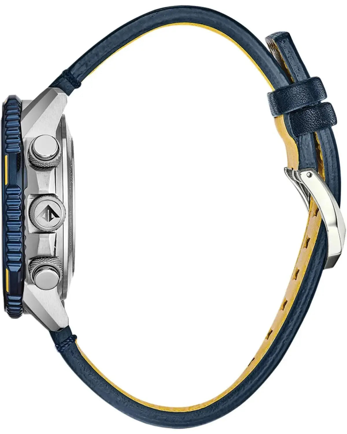 Citizen JY8078-01L Eco-Drive Skyhawk A-T RadioControlled Blue Leather Strap