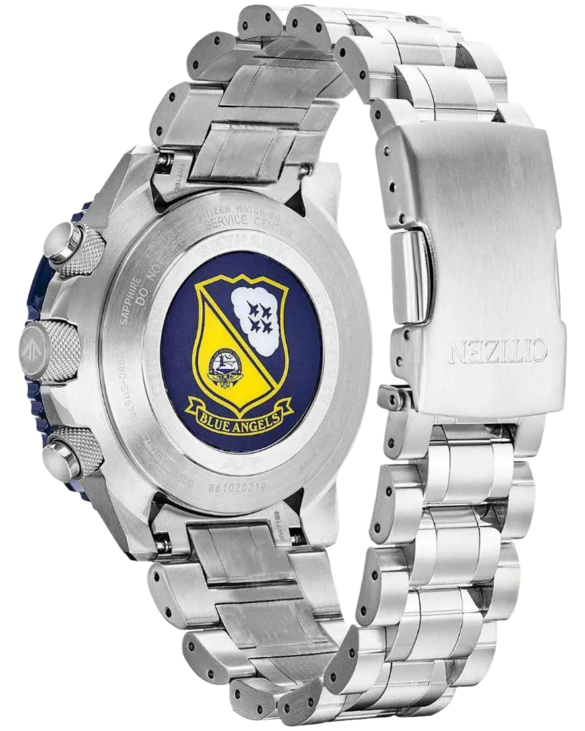 Citizen JY8078-52L Eco-Drive Skyhawk A-T RadioControlled Stainless Steel Bracelet