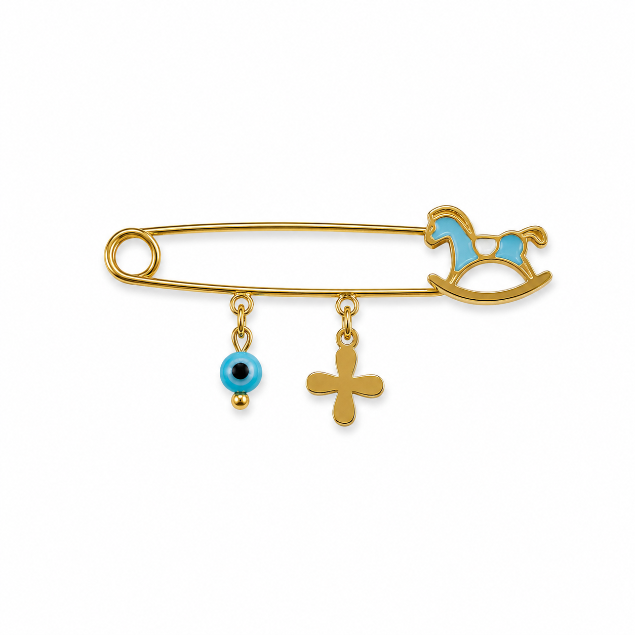 BC31004 Baby Headband in Gold Plated Silver