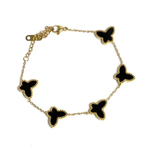 N00965G Riviera Stainless Steel Bracelet with Zirconia