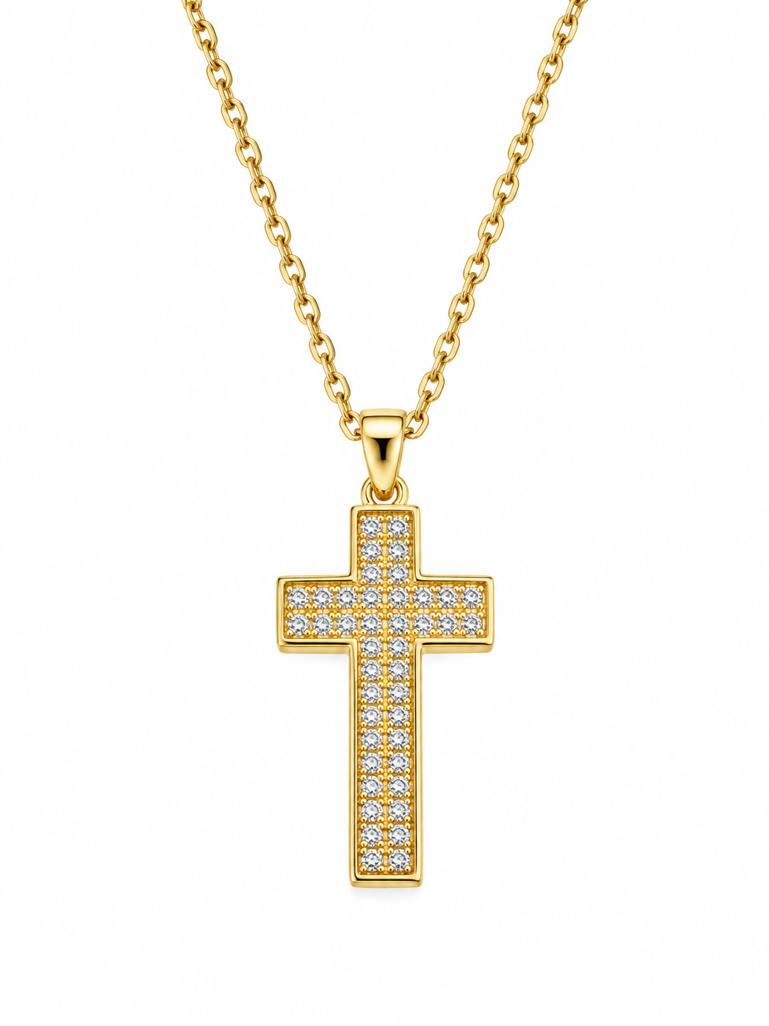 Necklace 9W-KD001-2 Rose Gold Plated Silver with Pearl