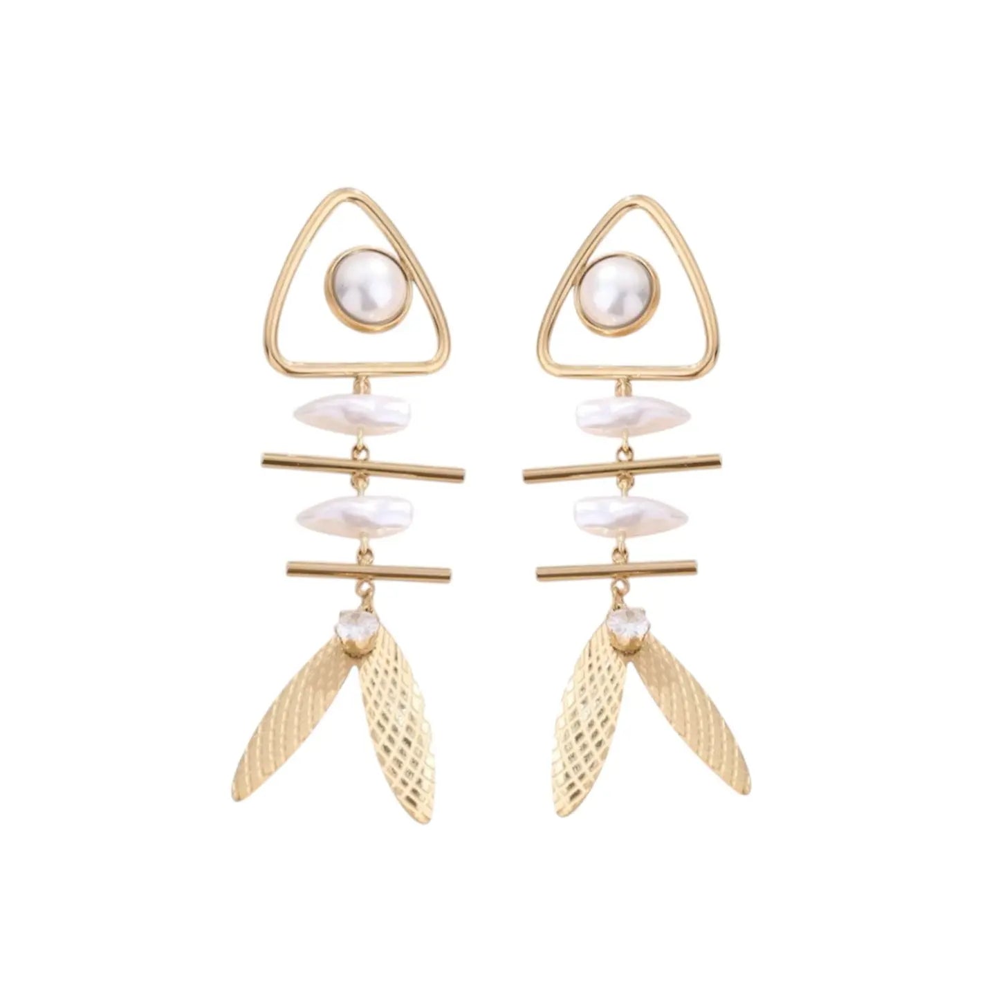 Earrings N02200G Steel Hoops with Multicolored Zirconia