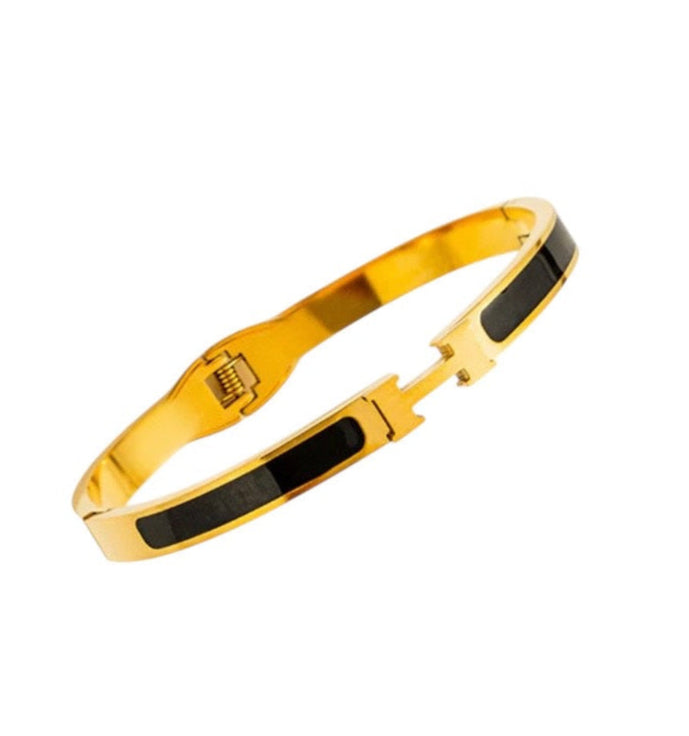 BR21810 Steel Handcuff Bracelet