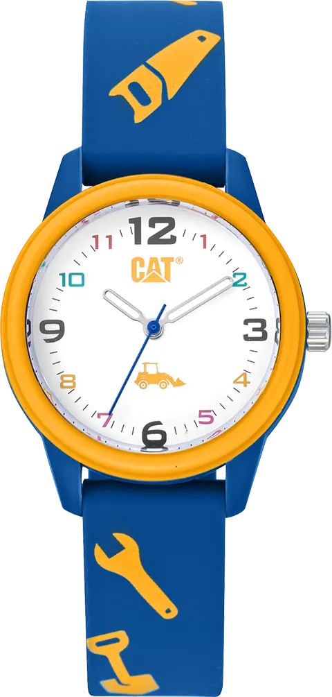CATERPILLAR KE14026212 Kids Blue Silicone Strap
