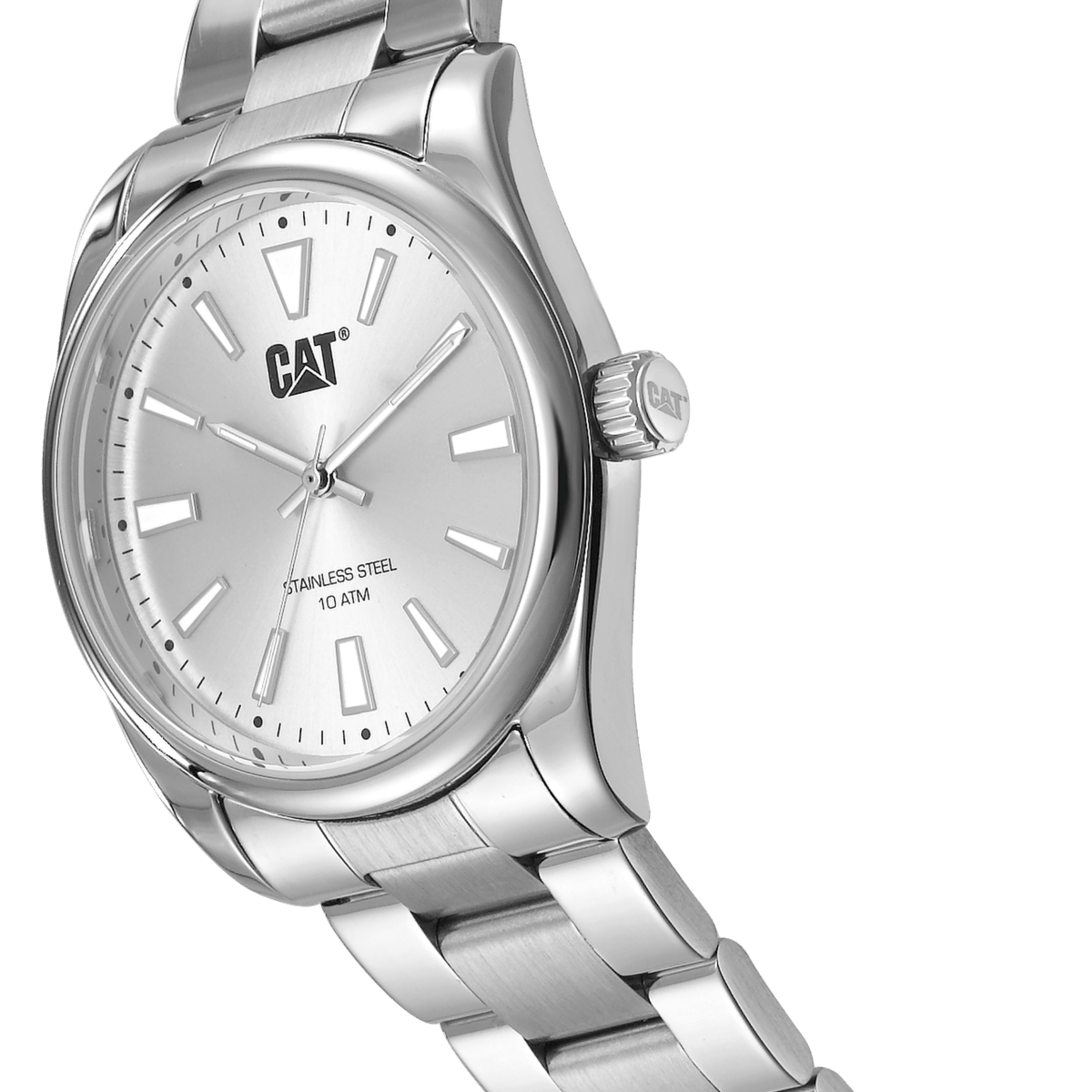 CATERPILLAR L834111222 Silke Lady Silver Stainless Steel Bracelet - Κοσμηματοπωλείο Goldy