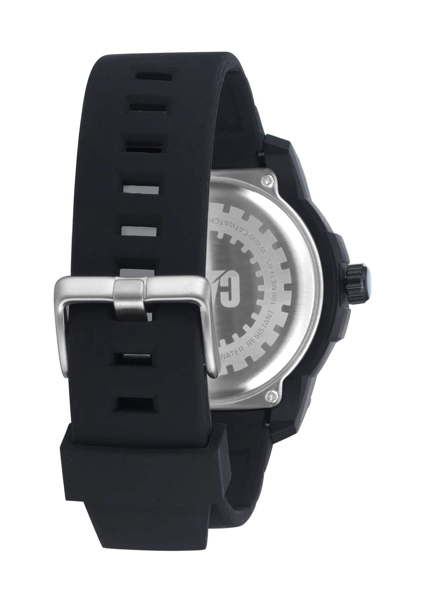 CATERPILLAR LY16021137 Strynox Black Silicon Strap