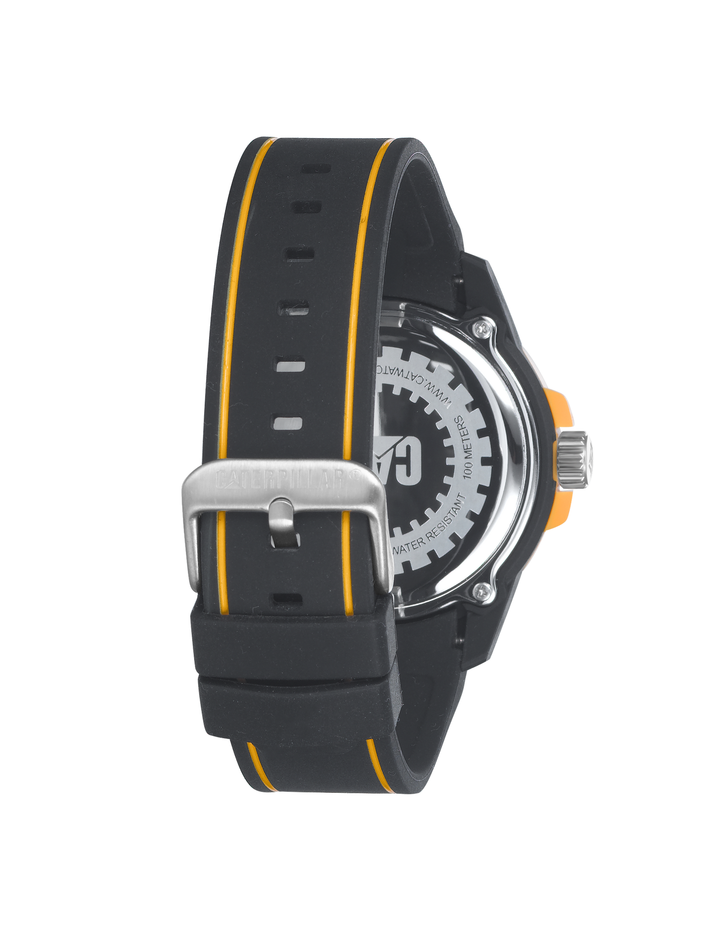 CATERPILLAR LZ11021127 Linevolt Black Silicon Strap