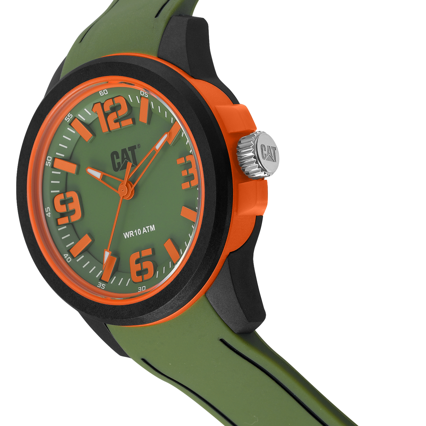 CATERPILLAR LZ11023328 Linevolt Green Silicon Strap