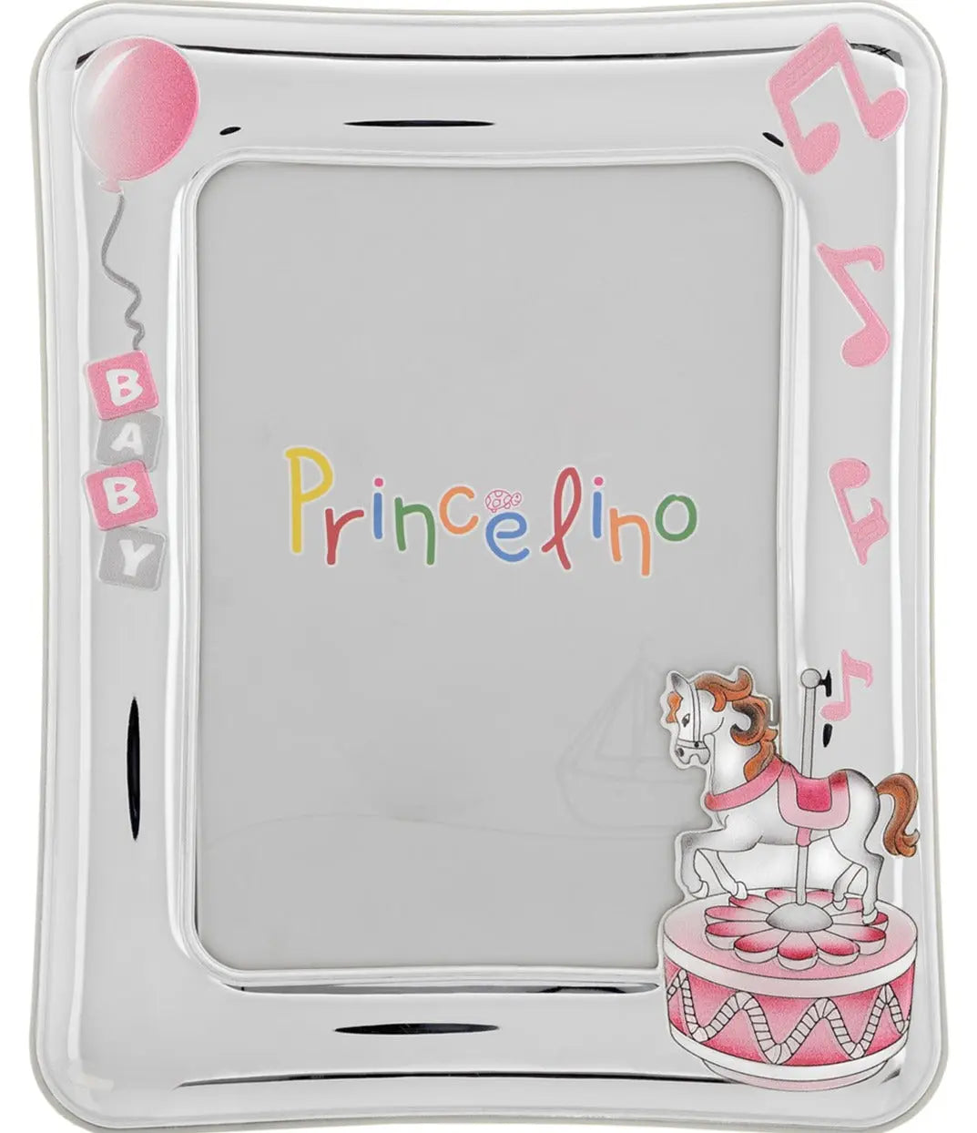 MA/300B-C Children's Frame with Silver Carousel 13cm x 18cm