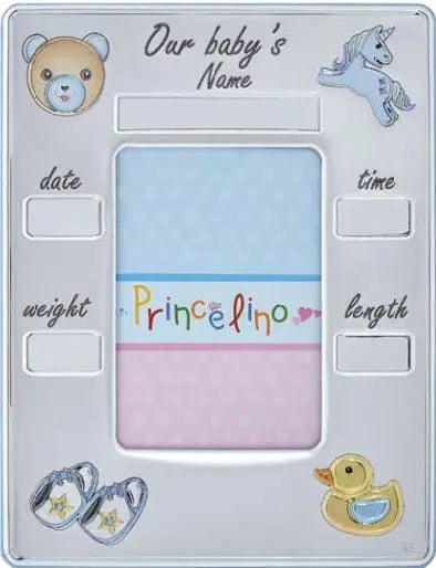 Children's Silver Frame MA/301B-R 13cm x 18cm