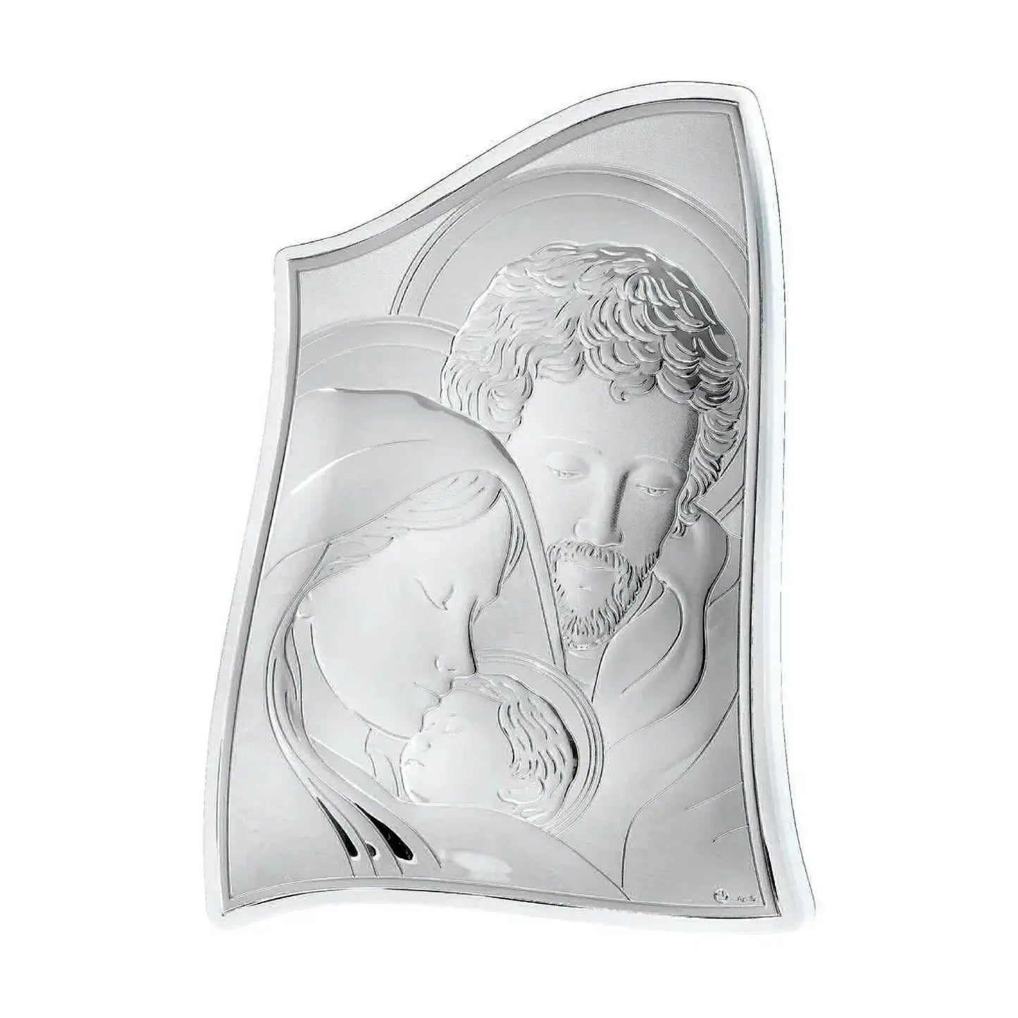 Εικόνα Αγία Οικογένεια MA/E904/2WH από Ασήμι 28cm x 20cm Goldy