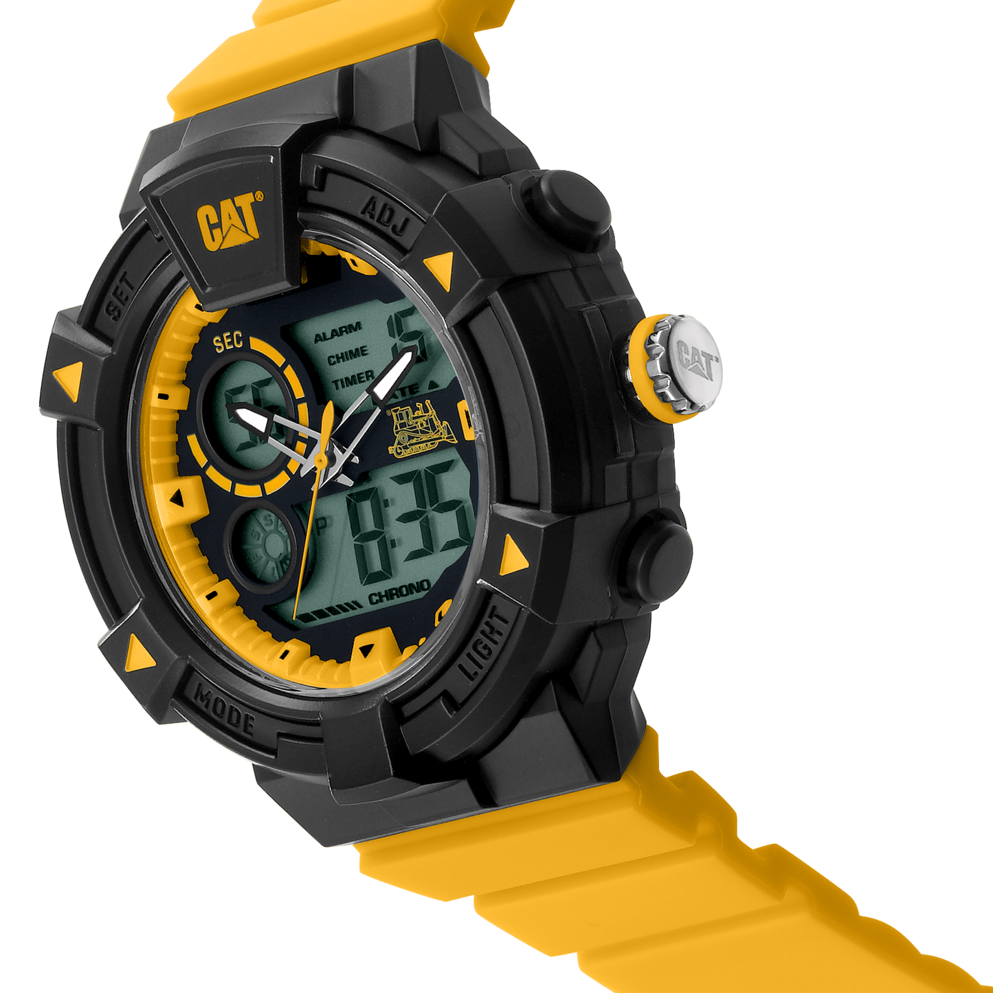 CATERPILLAR MI16527137 Dualmode Yellow Silicon Strap