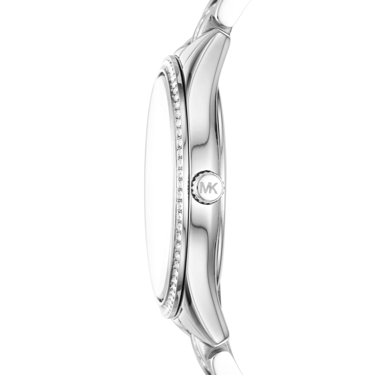 Michael Kors MK3900 Mini Lauryn Silver Stainless Steel Bracelet
