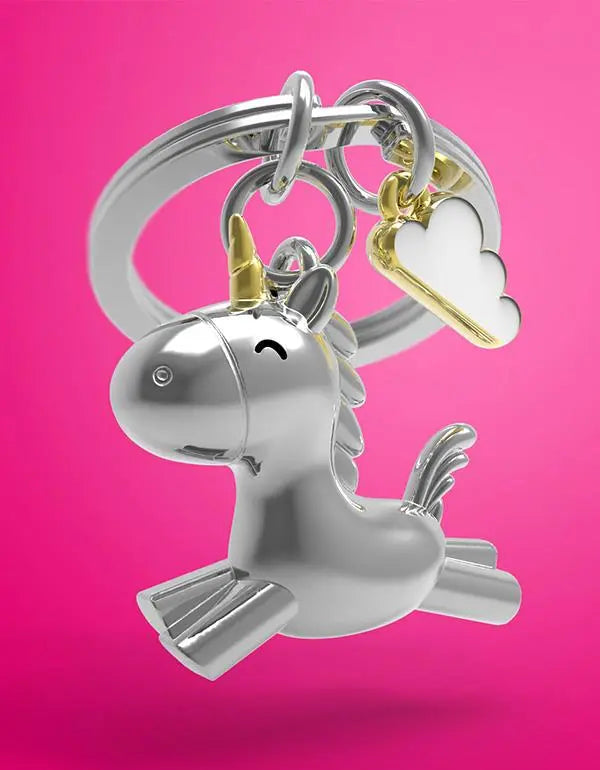 Metalmorphose MTM119-02 Flying Unicorn Μπρελόκ από Αλόη
