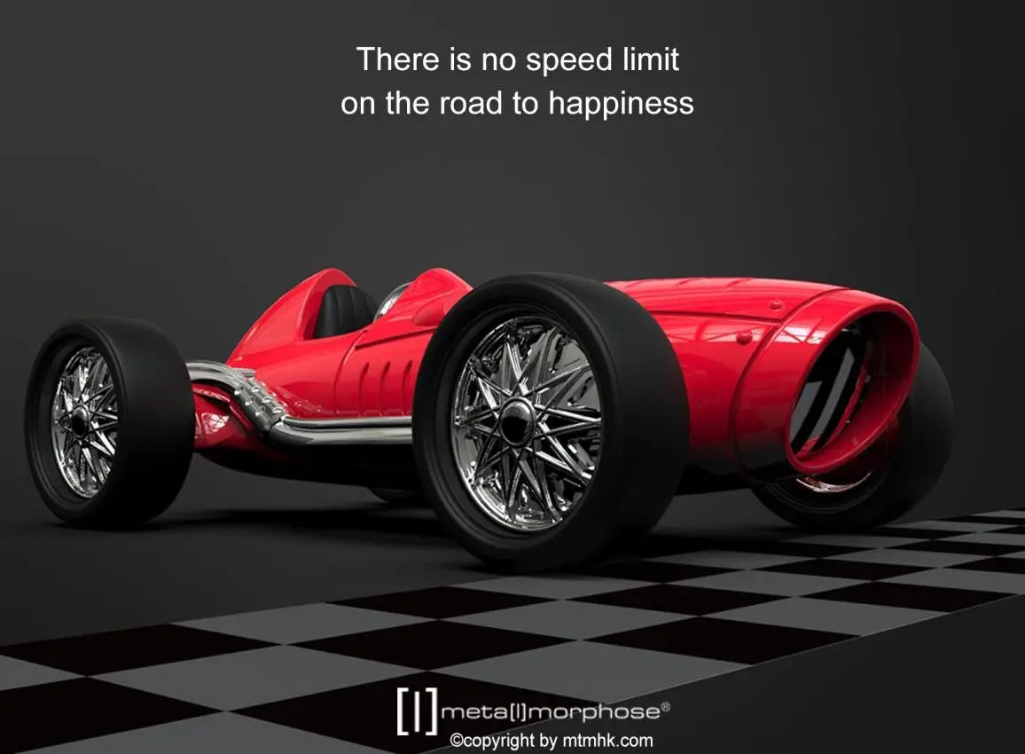 Metalmorphose MTM211-01 Vintage Racer Μπρελόκ από Αλόη