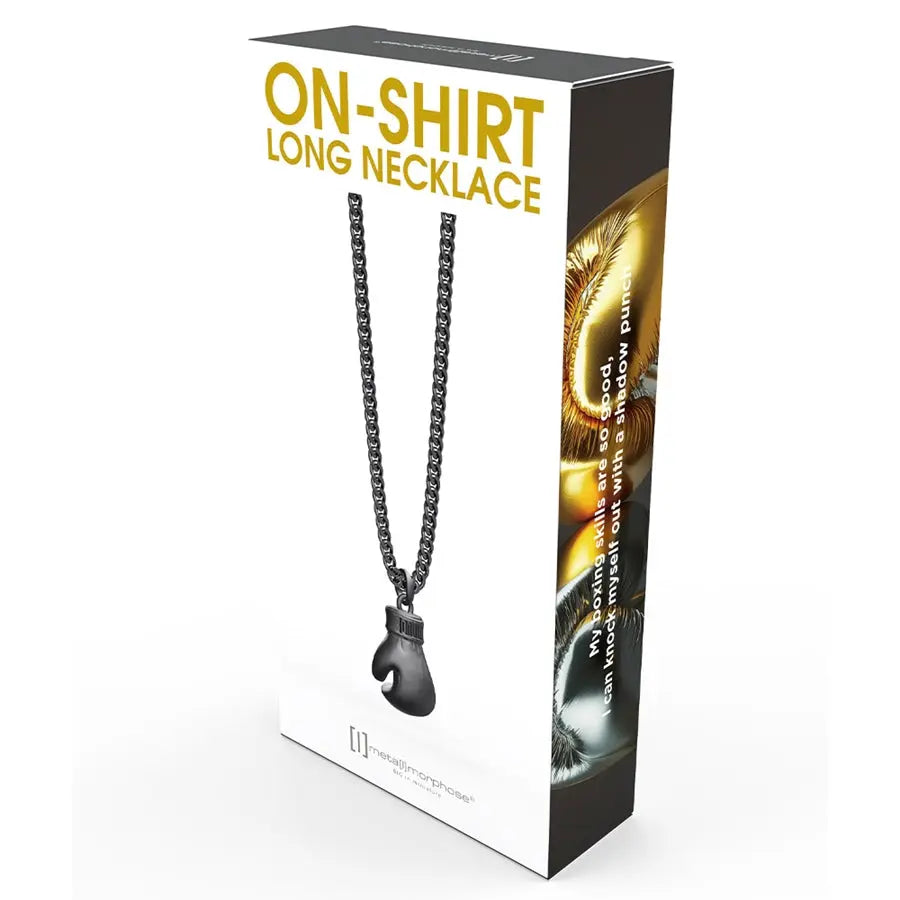 Metalmorphose MTMJ335-01 Boxing On-Shirt Κολιέ από Ατσάλι