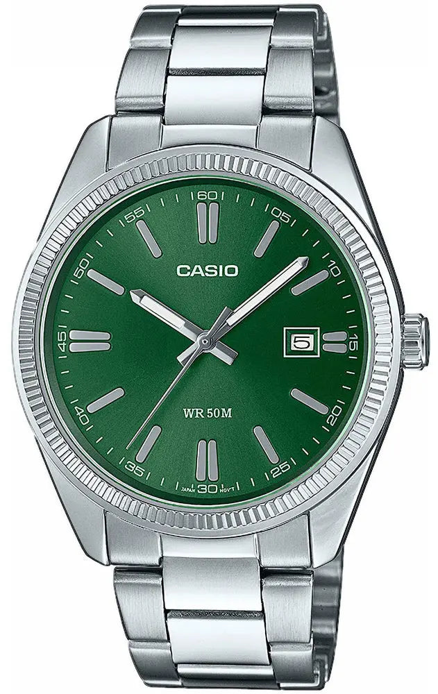 CASIO MTP-1302PD-3AVEF Silver Stainless Steel Bracelet