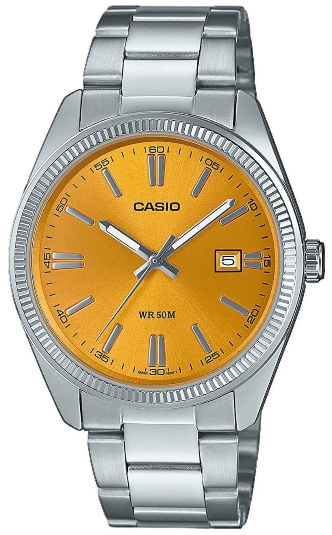 CASIO MTP-1302PD-9AVEF Silver Stainless Steel Bracelet
